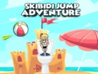 Skibidi Jump Adventure background
