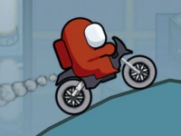 Among Us Motor Bike Challenge background