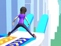 Untwist Sky Roller: Roller Skate background