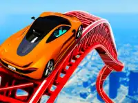 Realistic Car Stunt background