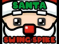 Santa Swing Spike background
