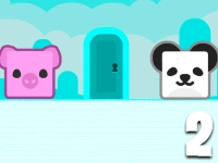 Panda Escape With Piggy 2 background