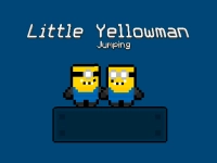 Little Yellowmen Jumping background