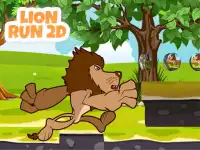 Lion Run 2D background