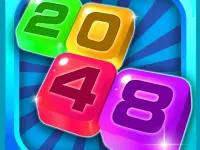 2048 numbers background