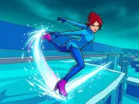 Marvelous Girl Skate background