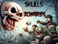 Skull vs Zombies background