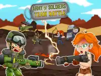 Army of soldiers : Team Battle background