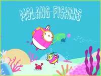 Molang Fishing background