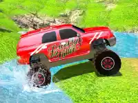 Offroad Grand Monster Truck Hill Drive background