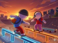 Skate Duo Runner background