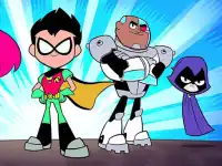 Teen Titans Jigsaw background