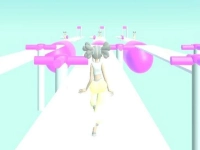 Girly Race Runner background