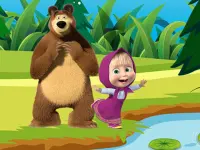 Masha and the Bear Jigsaw Puzzles background