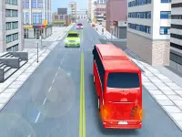 Modern Bus Parking background