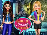 Girls Sneaky Fashion background