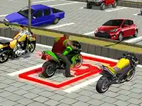 Superhero City Bike Parking Game 3D background