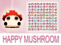 Happy Mushroom background