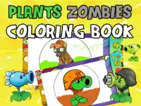 Plants vs Zombies Coloring background