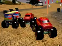 Monster Truck Dirt Rally background