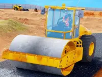 Highway Road Construction Game background