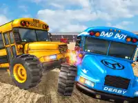 School Bus Demolition Derby background