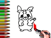 Pokemon Coloring Fun background