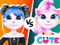 Cat Girl Fashion Challenge background