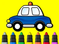 Easy to Paint Police Car background