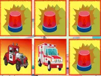 Emergency Trucks Memory background