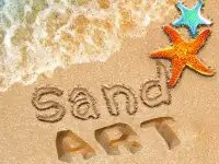 Sand Drawing Game : painting background