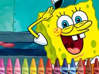 Sponge Bob Coloring background