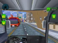 Driving Service Passenger Bus Transport background
