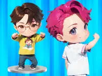 BTS Chibi Claw Machine background