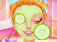 Princess Salon - Party Makeover Game background