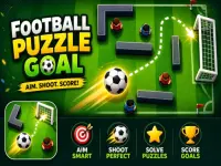 Football Puzzle Goal background