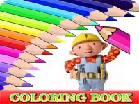 Coloring Book for Bob The Builder background