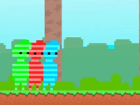 Red And Green : Candy Forest background