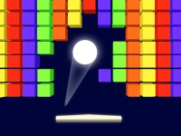 Many Brick Block 3D background
