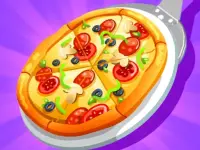 Pizza Run Rush Game 3D background