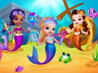 Little Mermaids Dress Up background