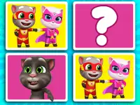 Talking Tom Match Up background
