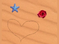 Sand Drawing background
