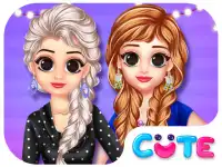 Princess Stripes Vs Dots background