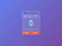 gem clicker pro background