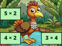 Multiplication: Bird Image Uncover background