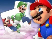 Mario Card Match background