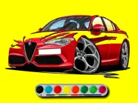 Alfa Romeo Coloring background