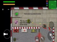 Zombie War 2D background
