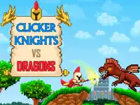 Clicker Knights Vs dragons background